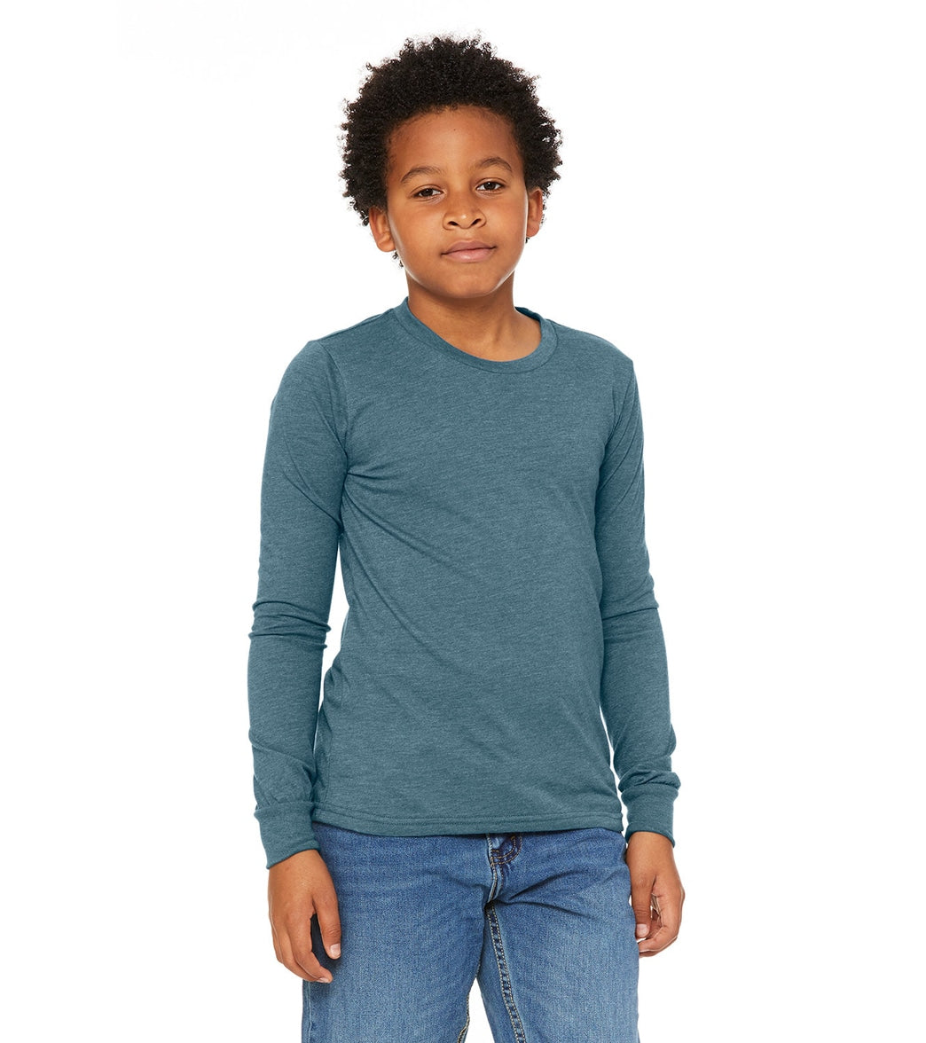 Bella + Canvas Youth Jersey Long Sleeve T-Shirt