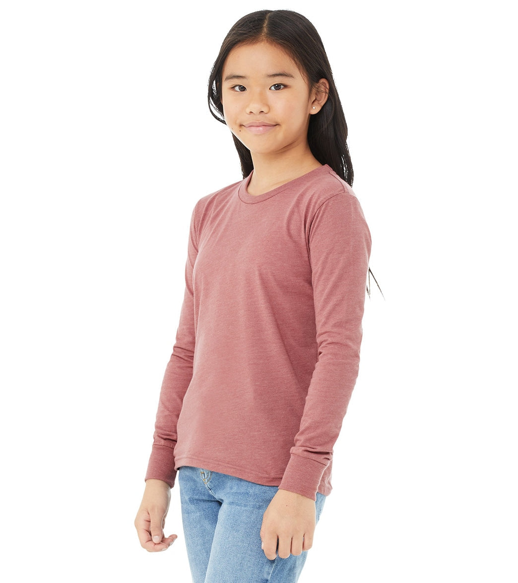 Bella + Canvas Youth Jersey Long Sleeve T-Shirt