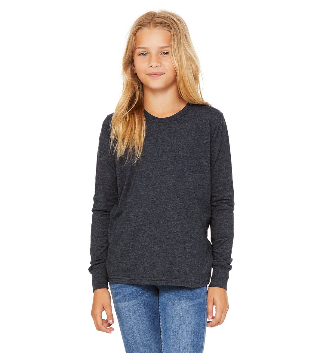 Bella + Canvas Youth Jersey Long Sleeve T-Shirt