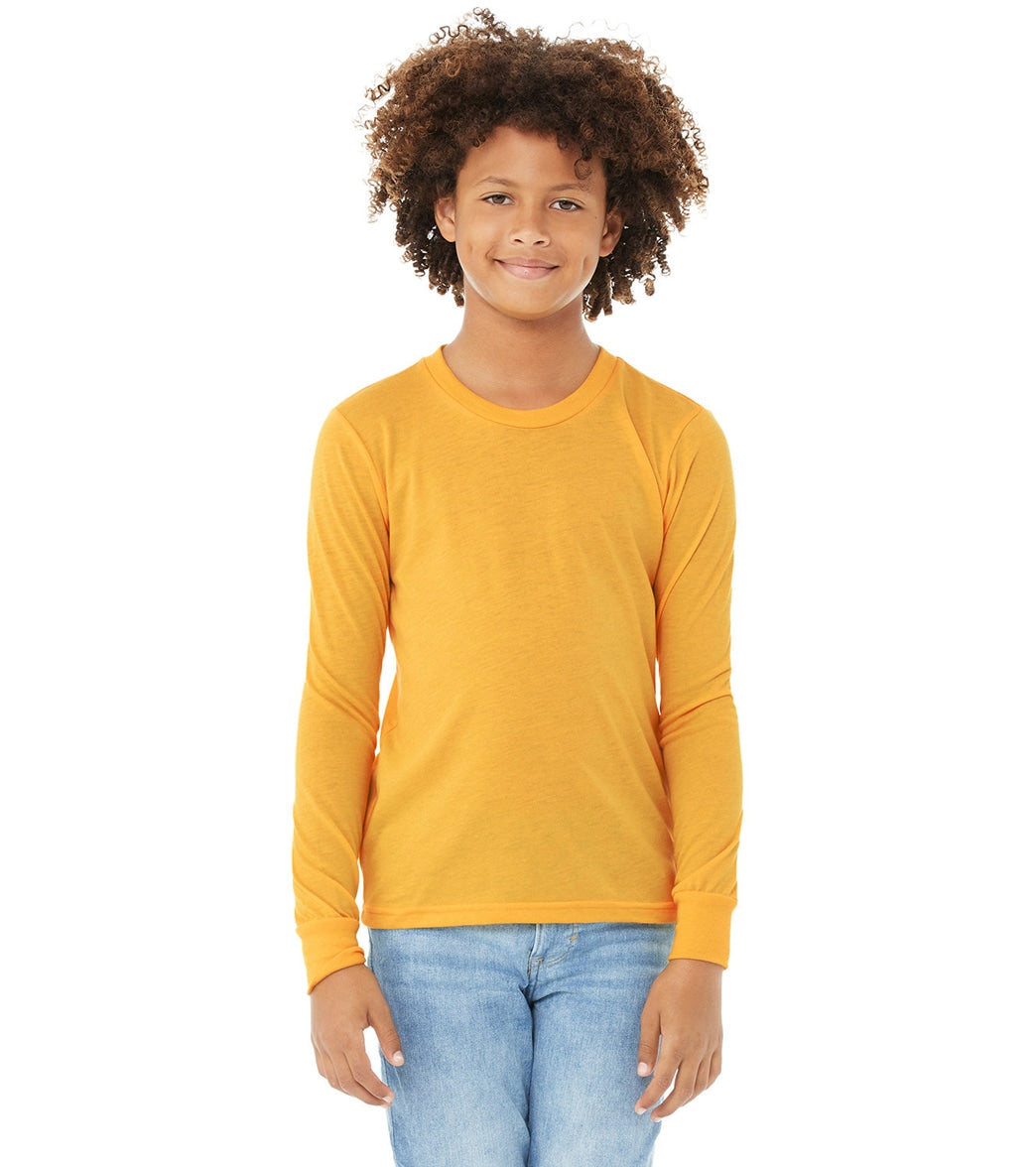 Bella + Canvas Youth Jersey Long Sleeve T-Shirt