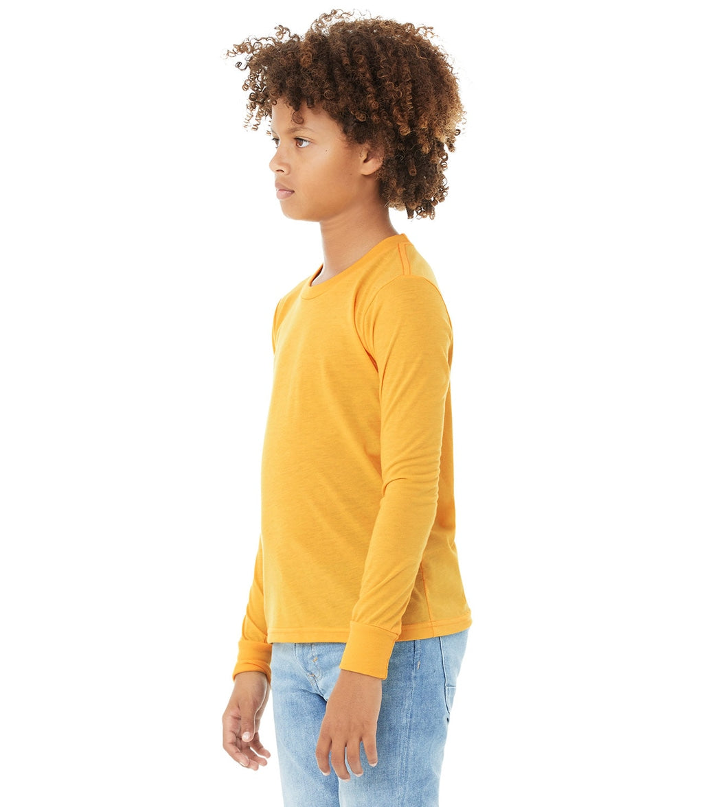 Bella + Canvas Youth Jersey Long Sleeve T-Shirt