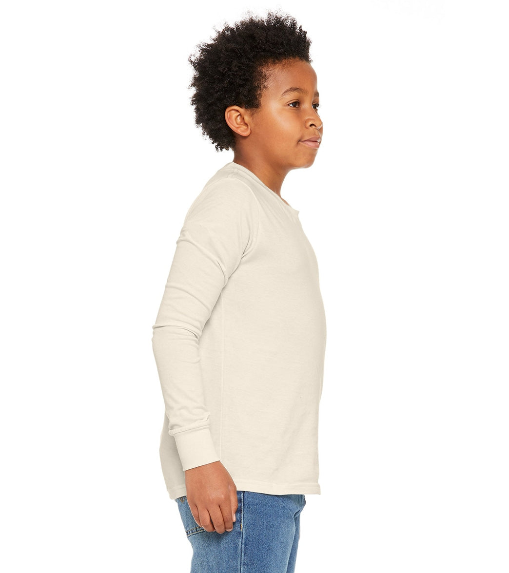 Bella + Canvas Youth Jersey Long Sleeve T-Shirt