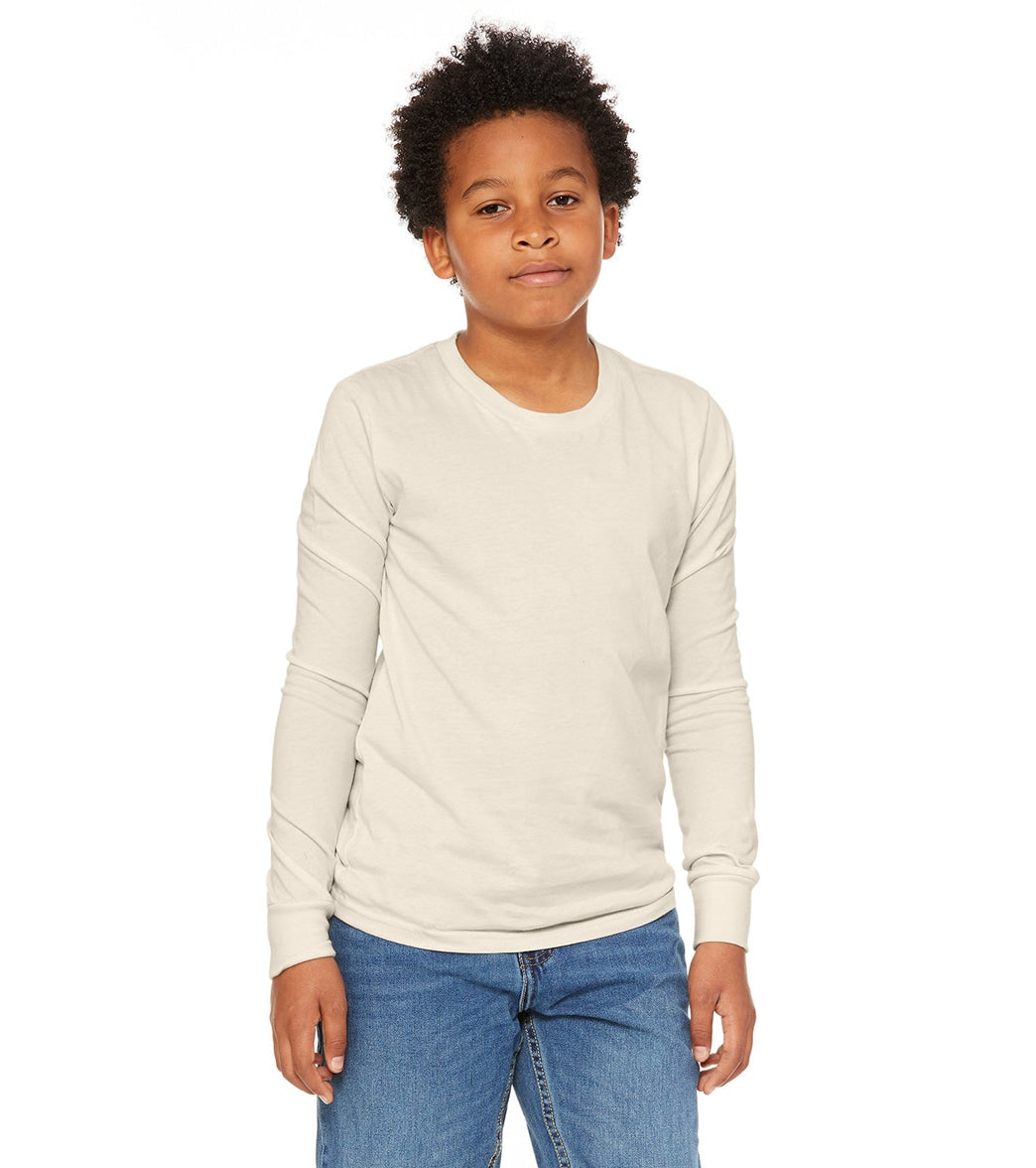 Bella + Canvas Youth Jersey Long Sleeve T-Shirt