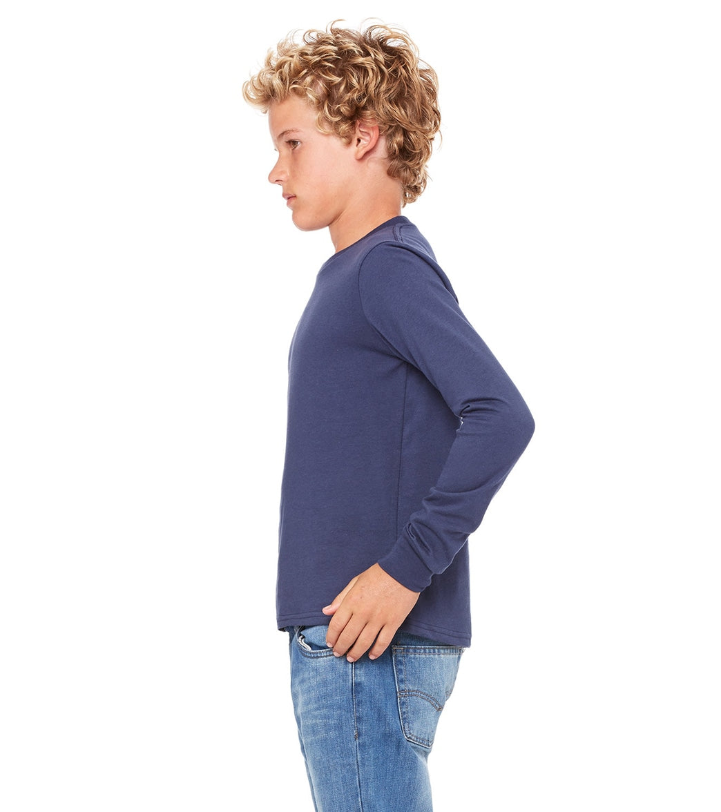 Bella + Canvas Youth Jersey Long Sleeve T-Shirt
