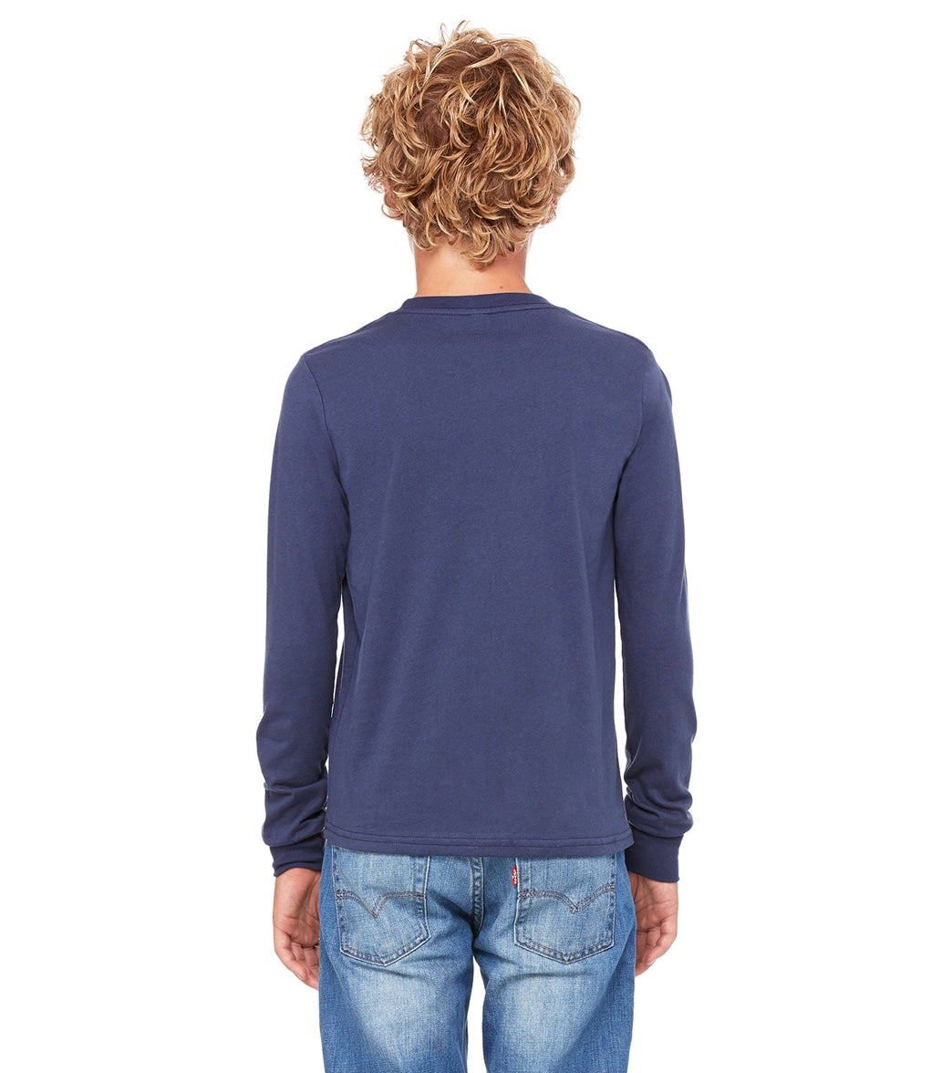 Bella + Canvas Youth Jersey Long Sleeve T-Shirt