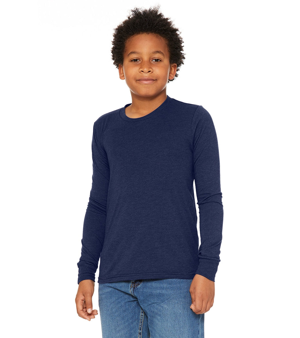 Bella + Canvas Youth Jersey Long Sleeve T-Shirt