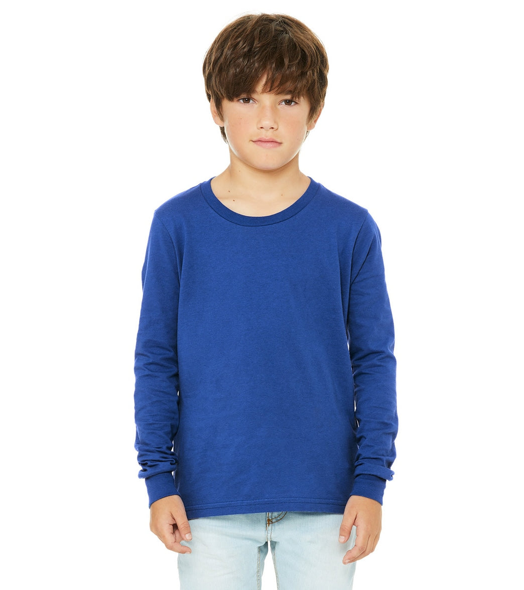 Bella + Canvas Youth Jersey Long Sleeve T-Shirt