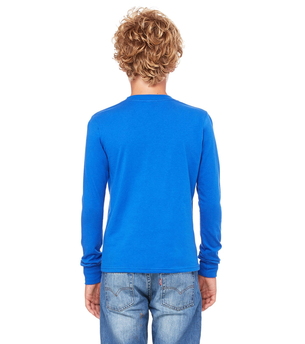 Bella + Canvas Youth Jersey Long Sleeve T-Shirt