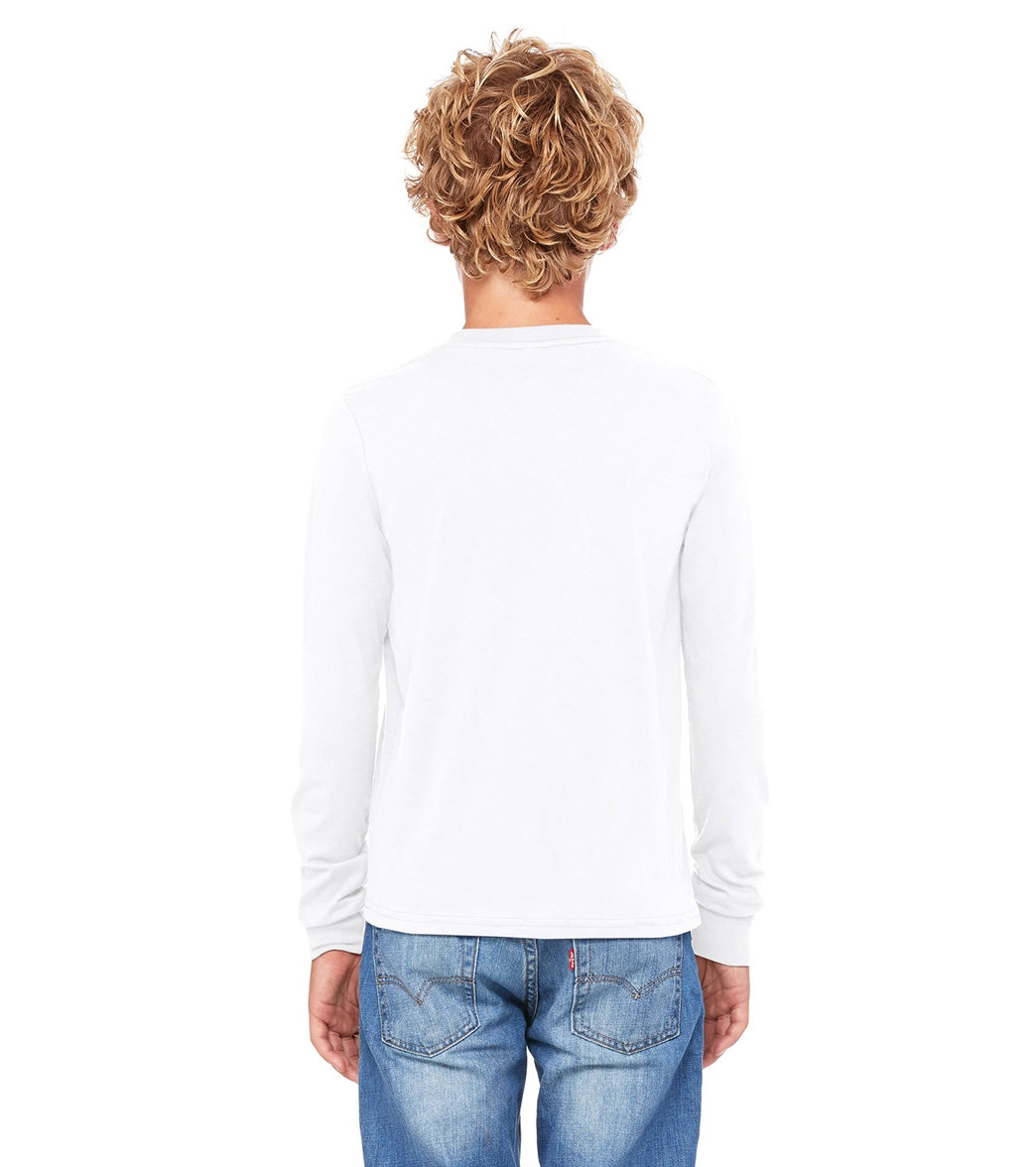 Bella + Canvas Youth Jersey Long Sleeve T-Shirt
