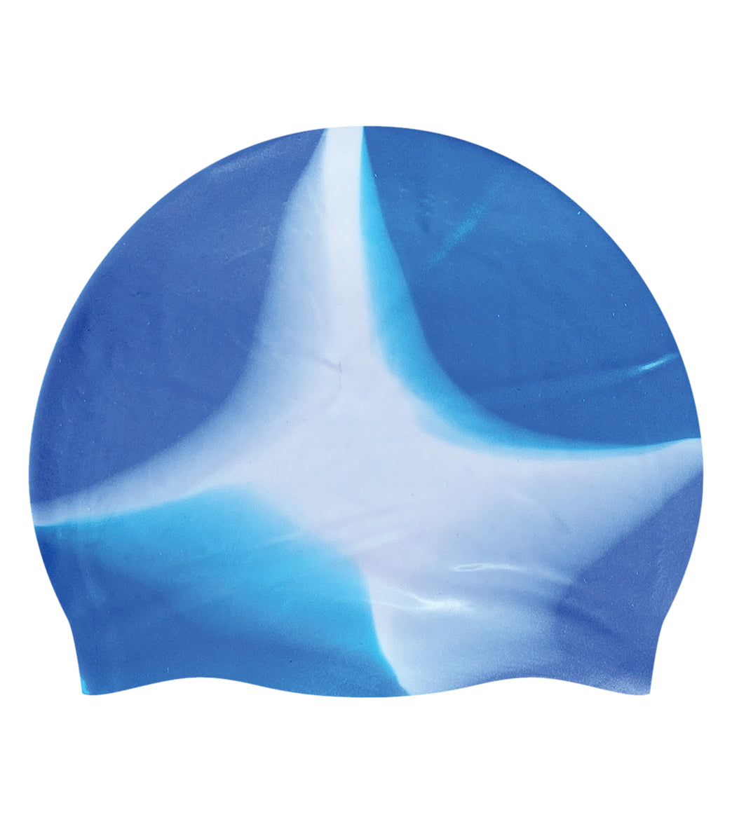 Custom Multicolor Silicone Swim Caps