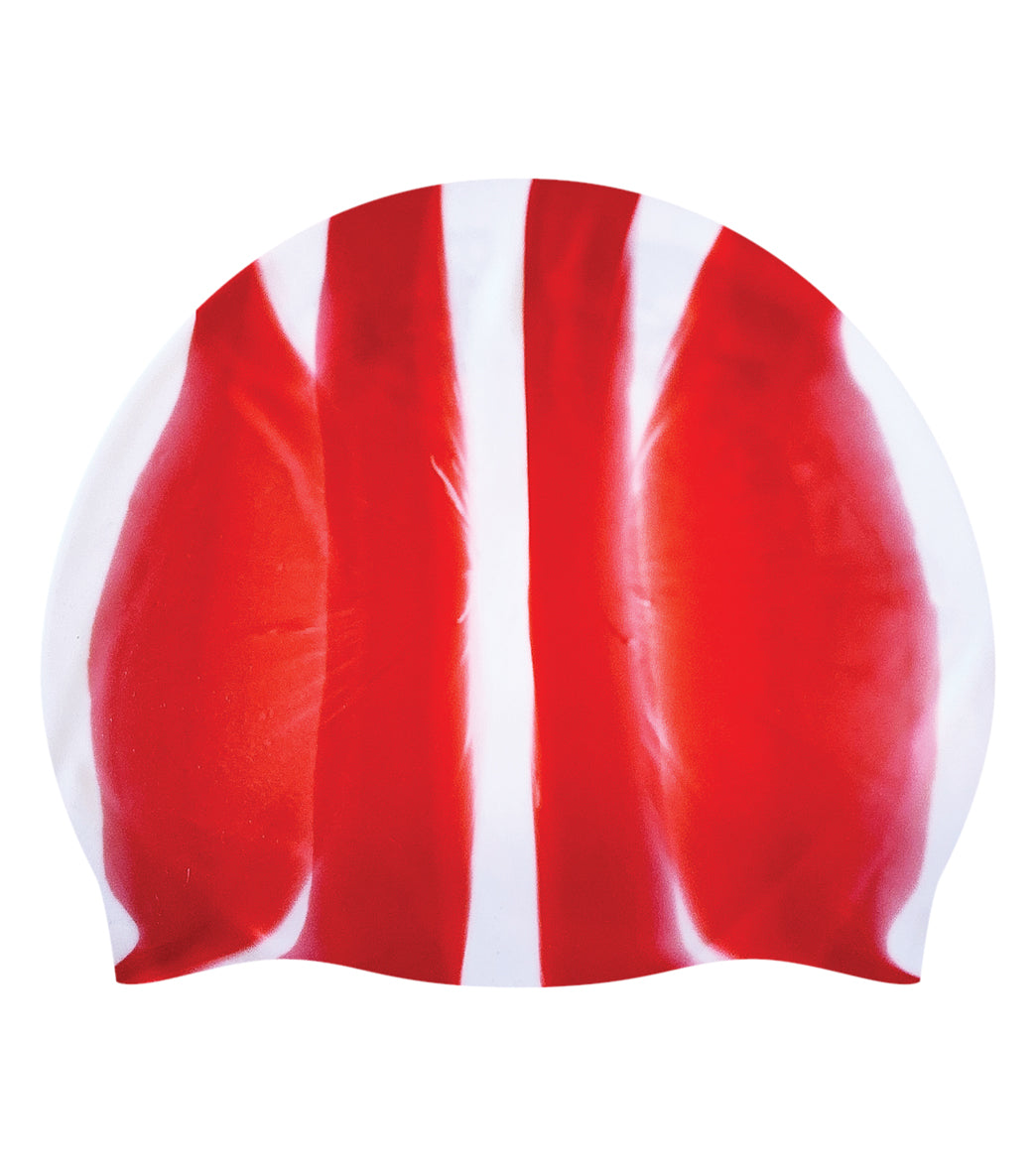 Custom Multicolor Silicone Swim Caps