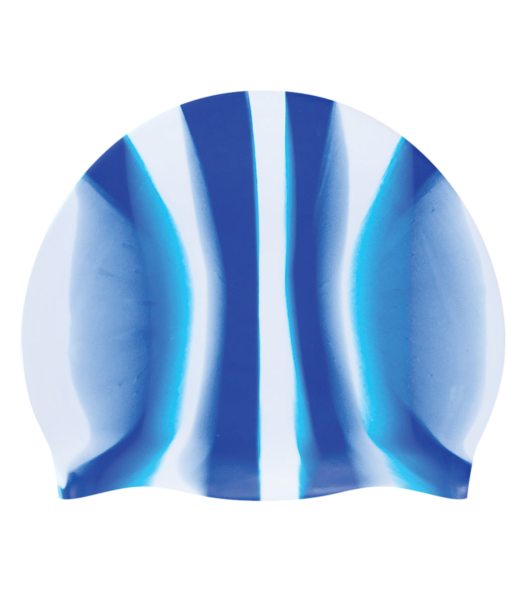 Custom Multicolor Silicone Swim Caps