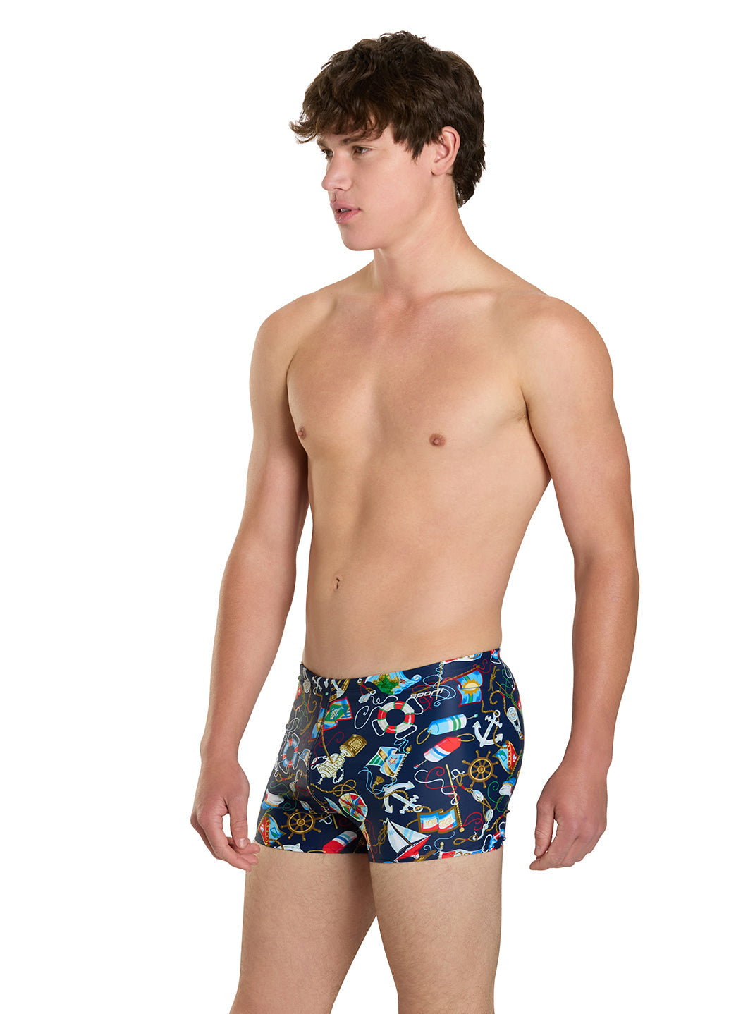 Sporti Anchors Away Square Leg Swimsuit (26-40)