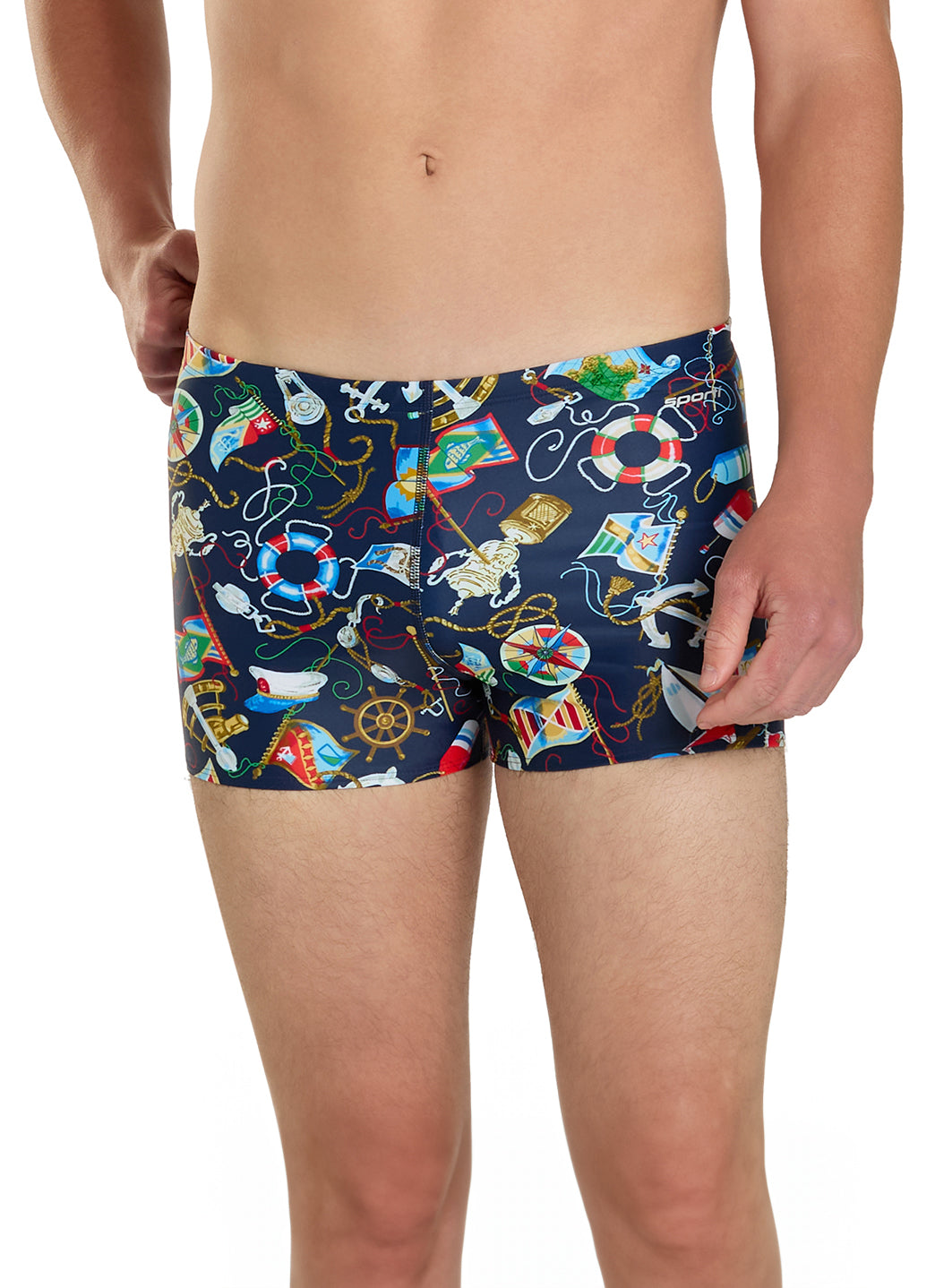 Sporti Anchors Away Square Leg Swimsuit (26-40)