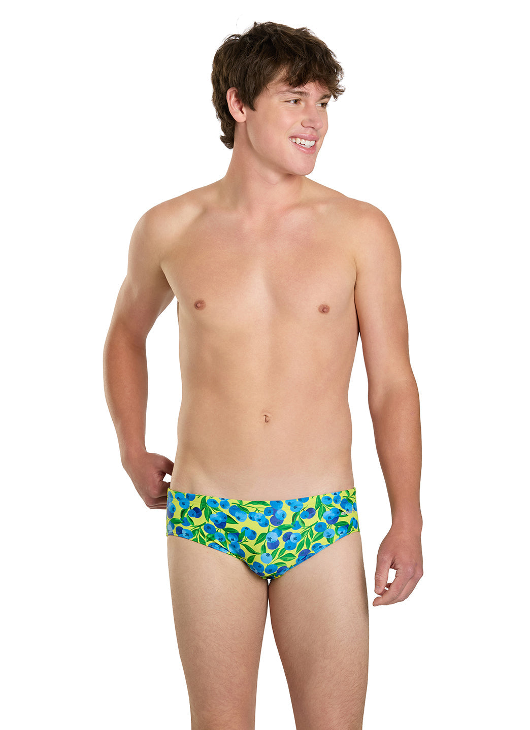 Sporti Blueberry Breeze Brief Swimsuit (26-40)