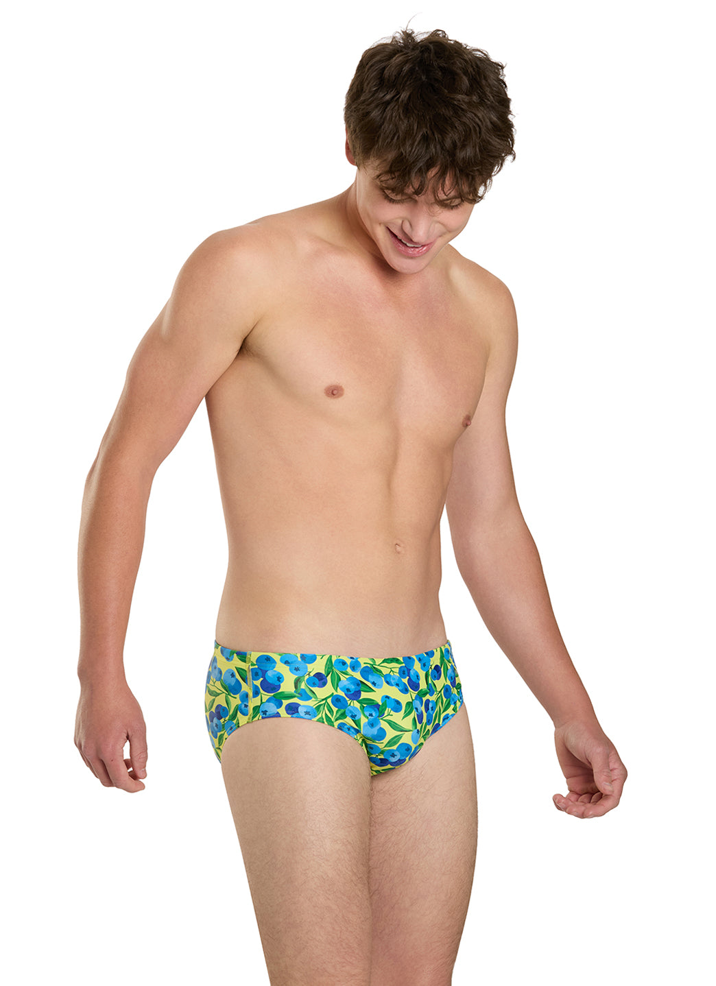 Sporti Blueberry Breeze Brief Swimsuit (26-40)