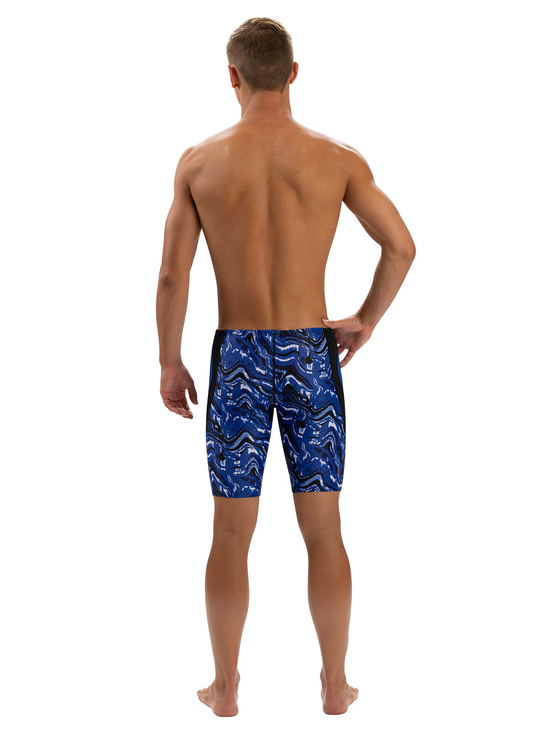 Dolfin Men's Blaze Color Block Jammer Swimsuit