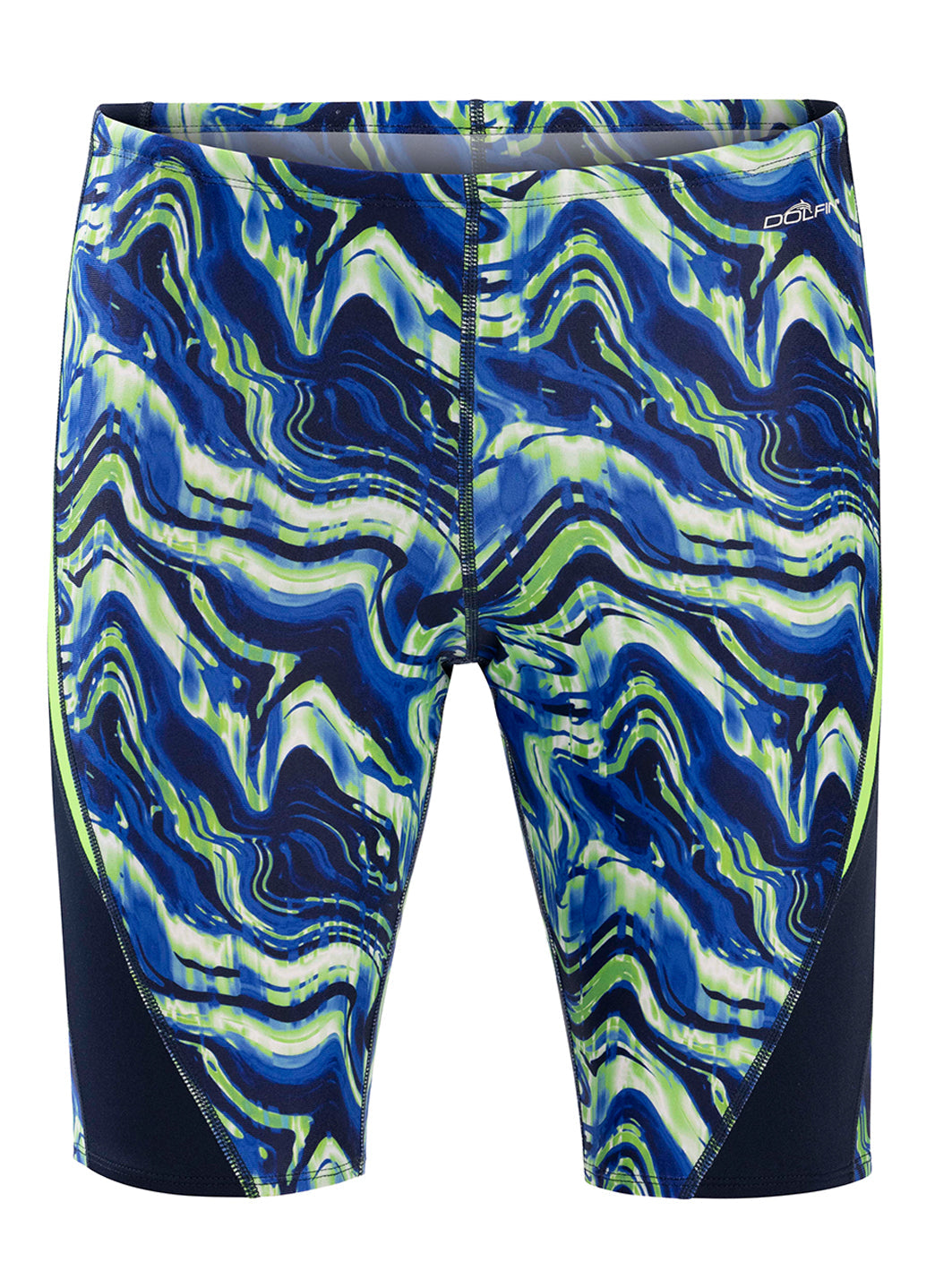 Dolfin Men's Blaze Color Block Jammer Swimsuit