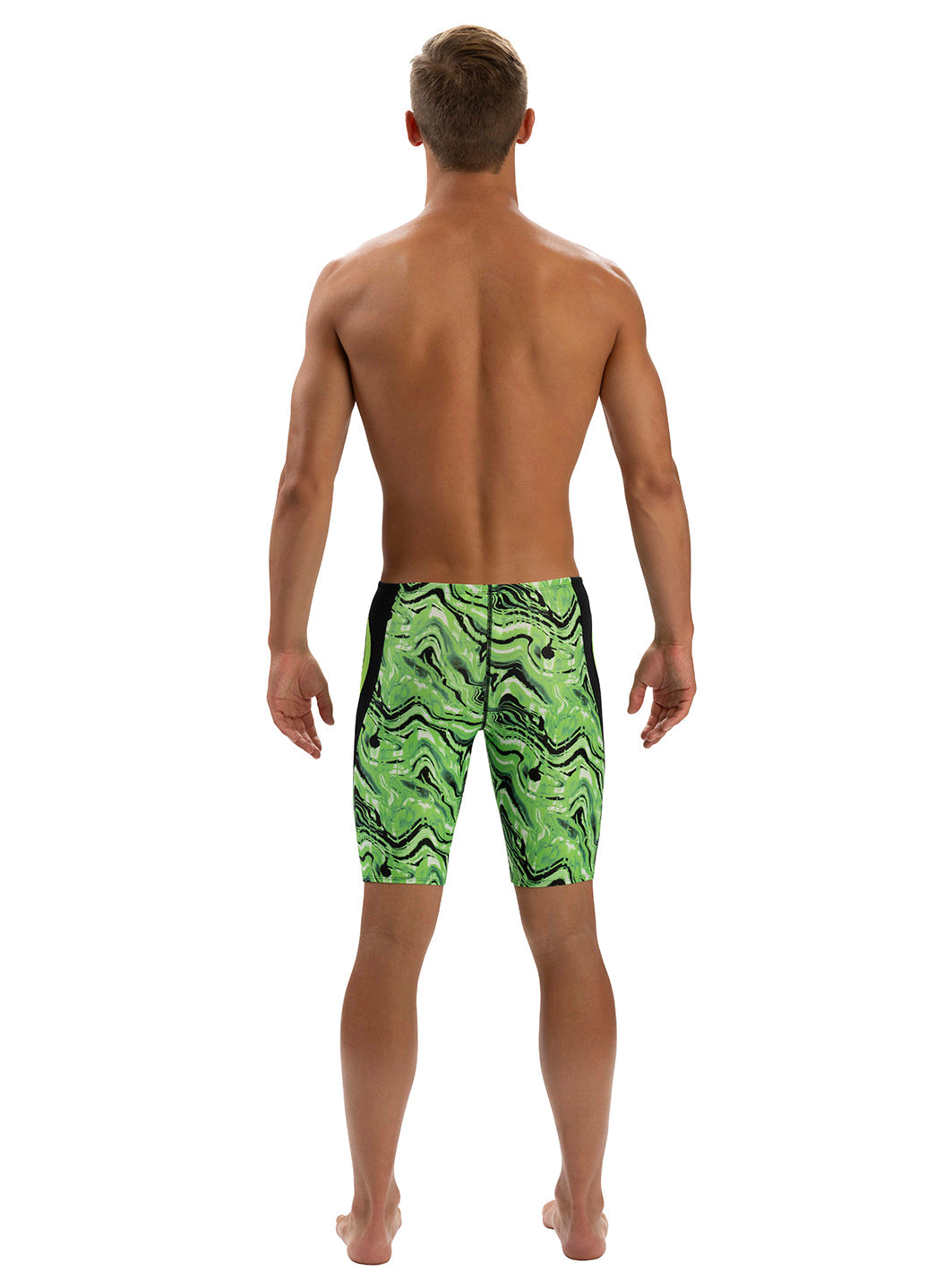 Dolfin Men's Blaze Color Block Jammer Swimsuit