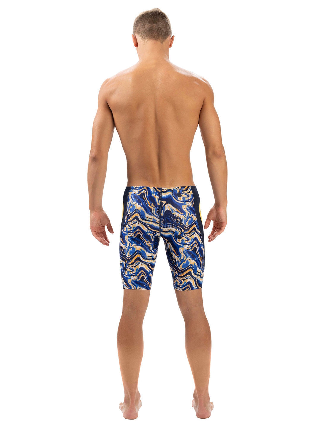 Dolfin Men's Blaze Color Block Jammer Swimsuit