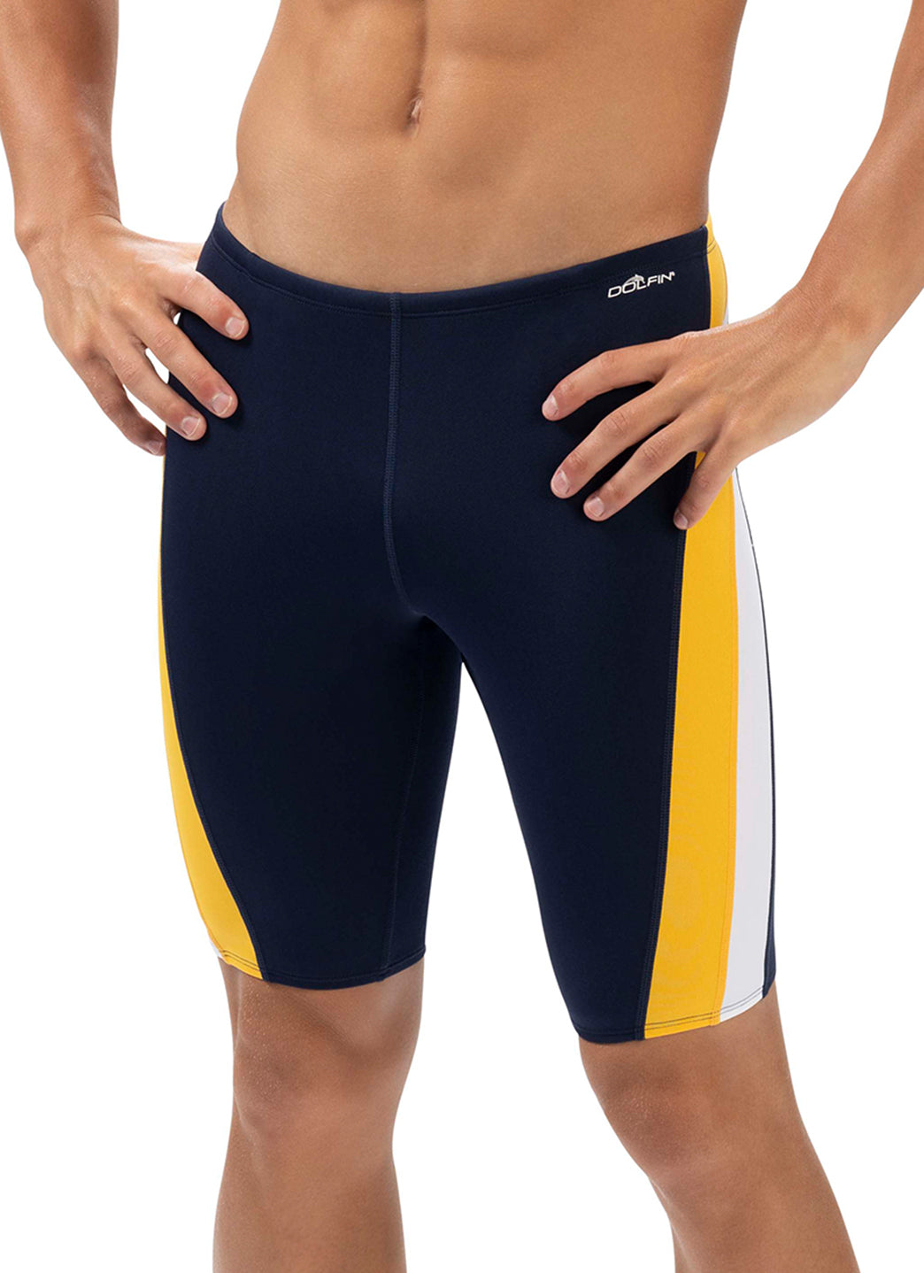 Dolfin Men's Color Block Jammer Swimsuit