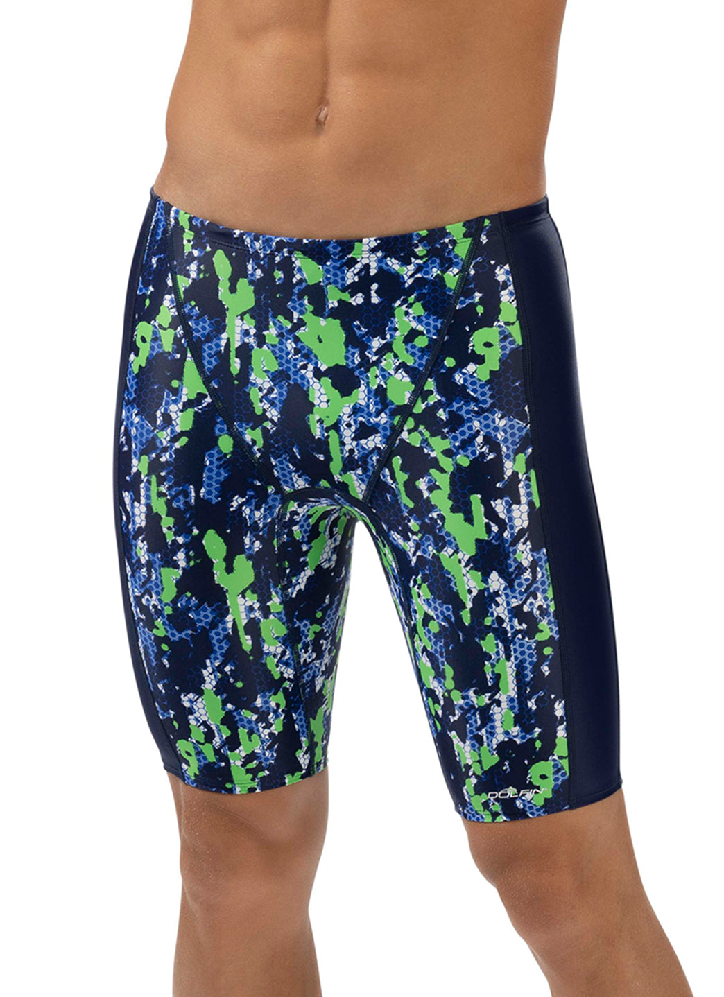 Dolfin Men's Breaker Spliced Jammer Swimsuit