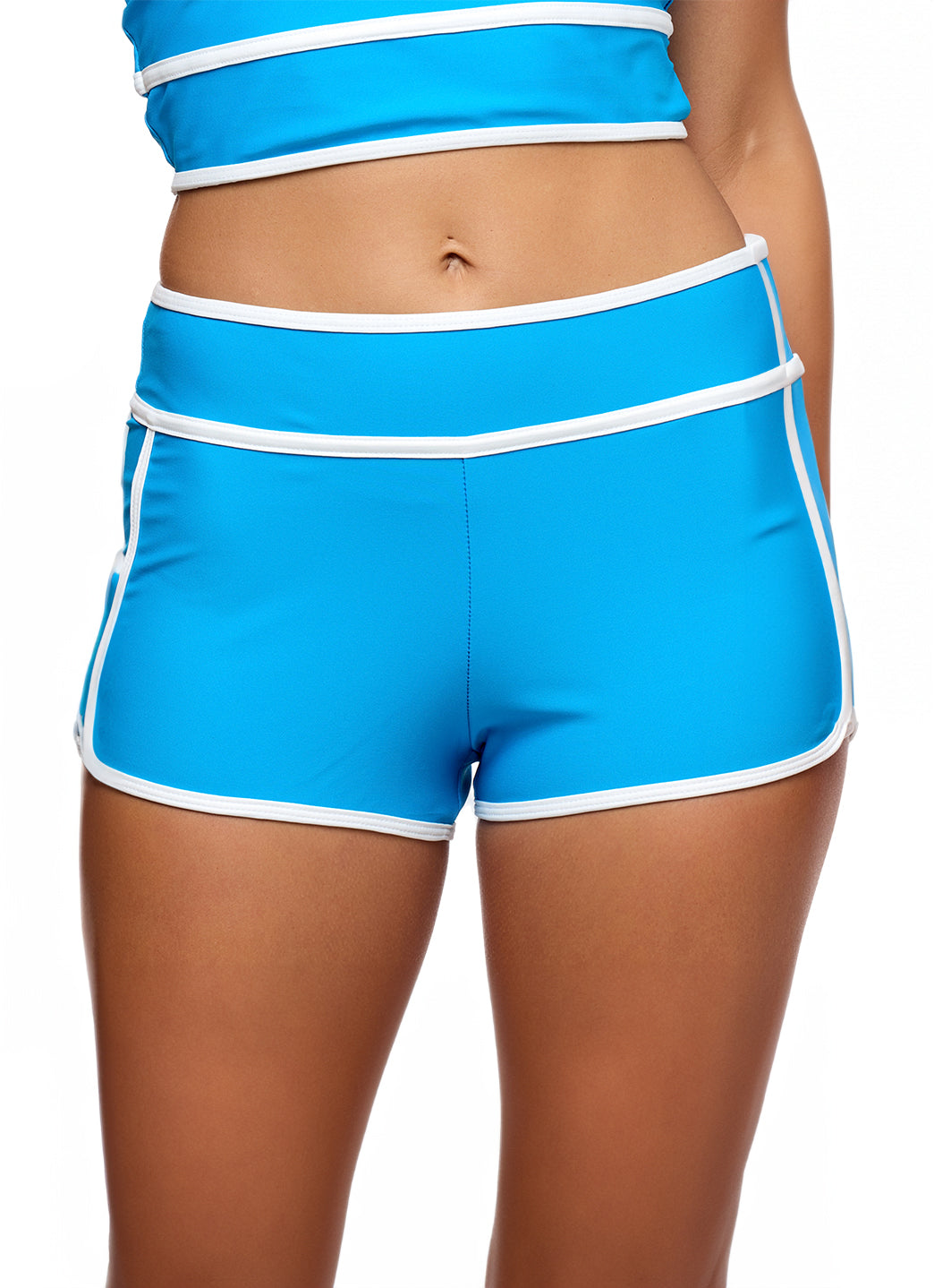 Next by Athena Women's Wave Catcher On The Run Dolphin Swim Short
