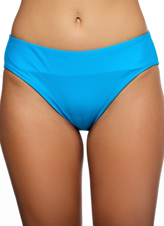 Next by Athena Women's Good Karma Shoreside Midrise Retro Bikini Bottom