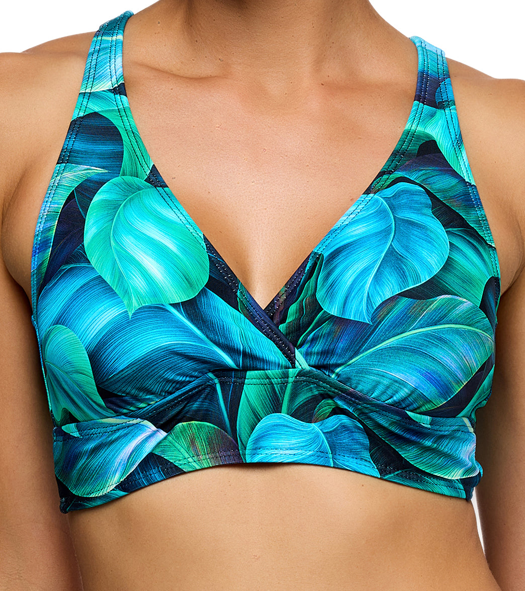 Next by Athena Women's Curacao Palms Soft Cup Bikini Top
