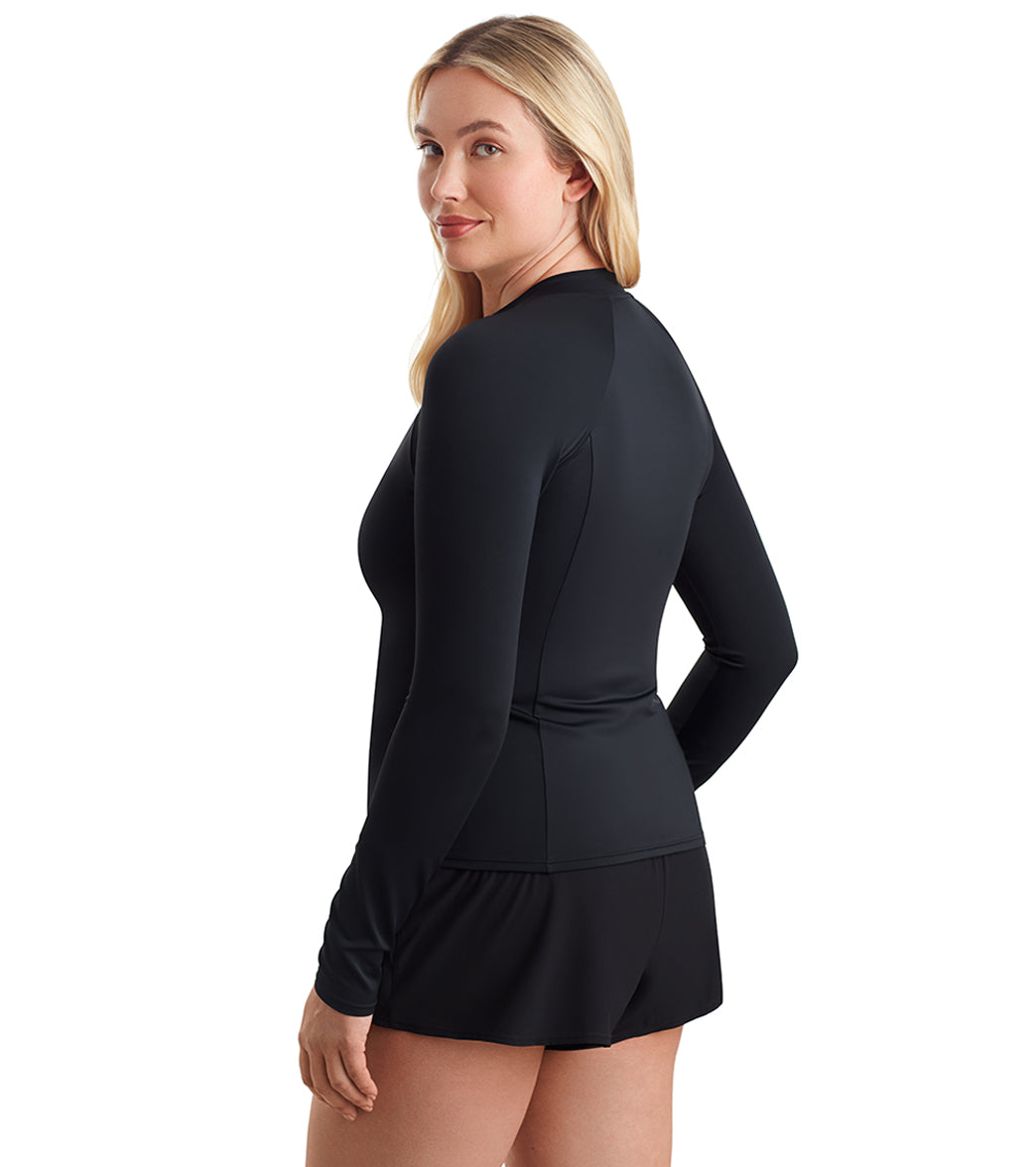 Shape Solver SPORT Women's Solids Sunshirt