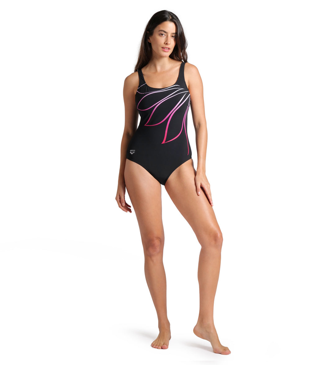 Arena Women's Giorgia Squared Back One Piece Swimsuit