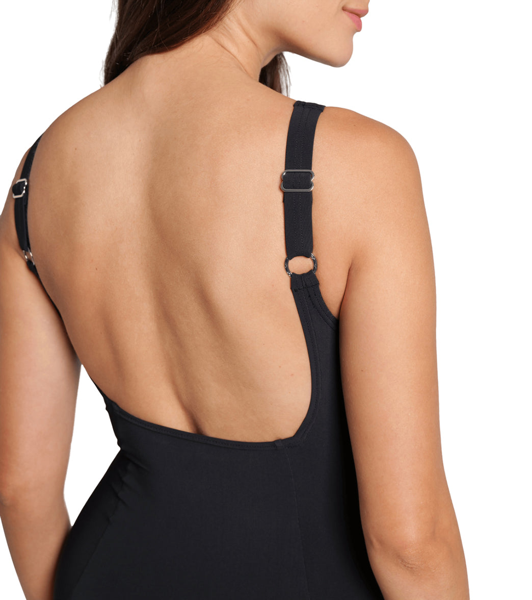 Arena Women's Giorgia Squared Back One Piece Swimsuit