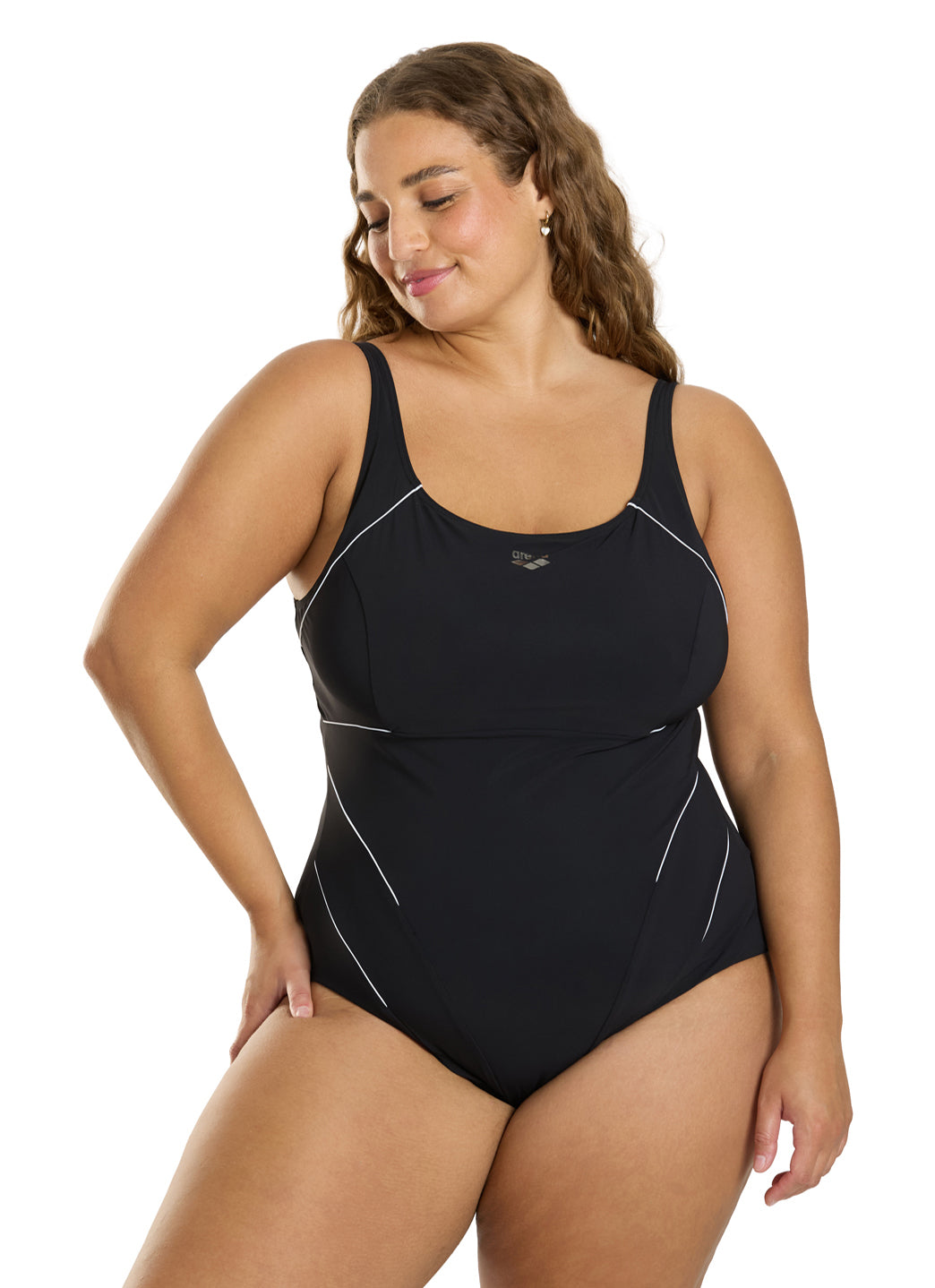 Arena Women's Jewel Shapewear Wing Back One Piece Swimsuit