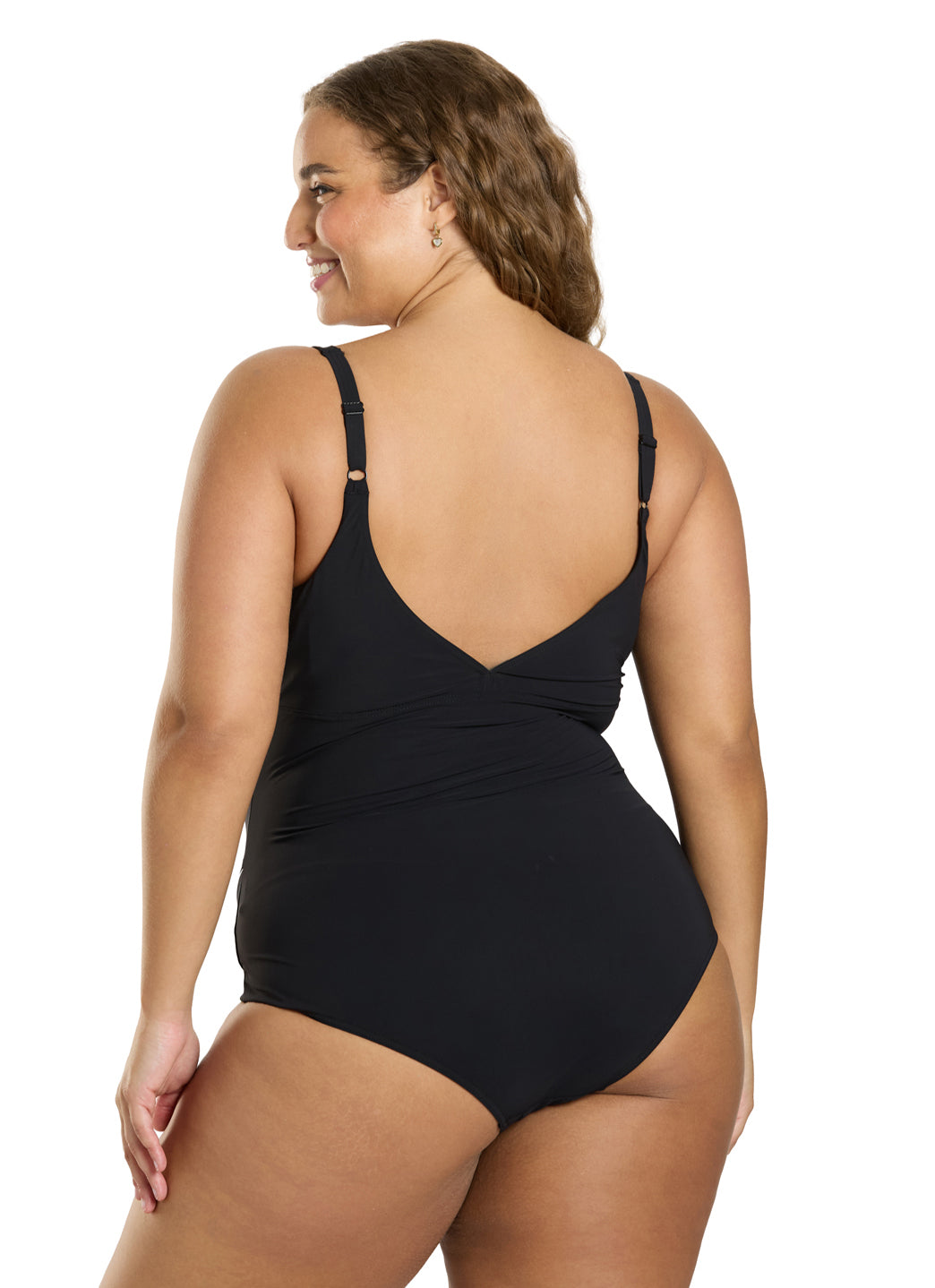Arena Women's Jewel Shapewear Wing Back One Piece Swimsuit