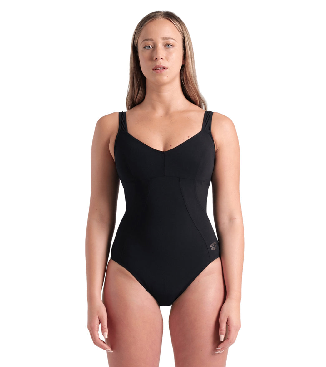 Arena Women's Vertigo Shapewear Wing Back One Piece Swimsuit