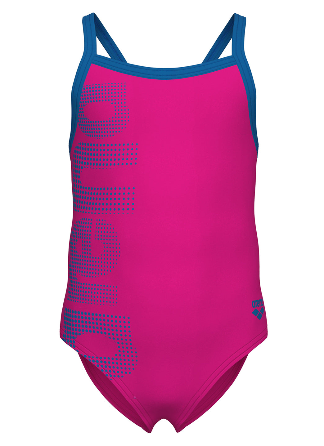 Arena Girls' Logo One Piece Swimsuit (Toddler, Little Kid)