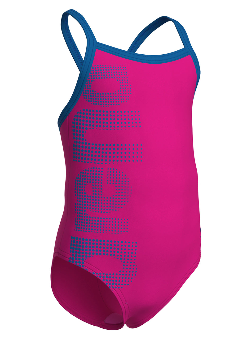 Arena Girls' Logo One Piece Swimsuit (Toddler, Little Kid)