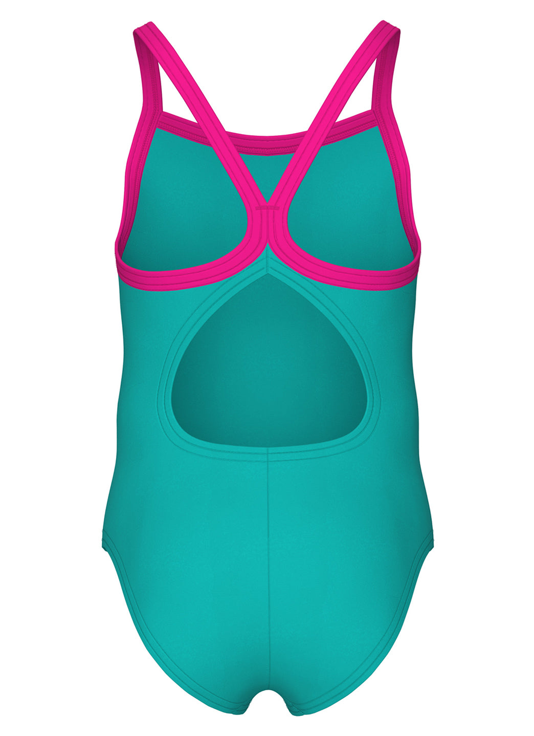 Arena Girls' Logo One Piece Swimsuit (Toddler, Little Kid)