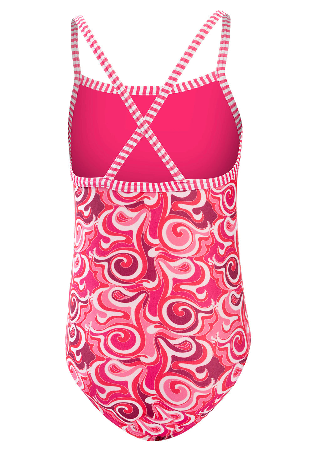 Dolfin Uglies Girls' Cascade Print One Piece Swimsuit (Big Kid)