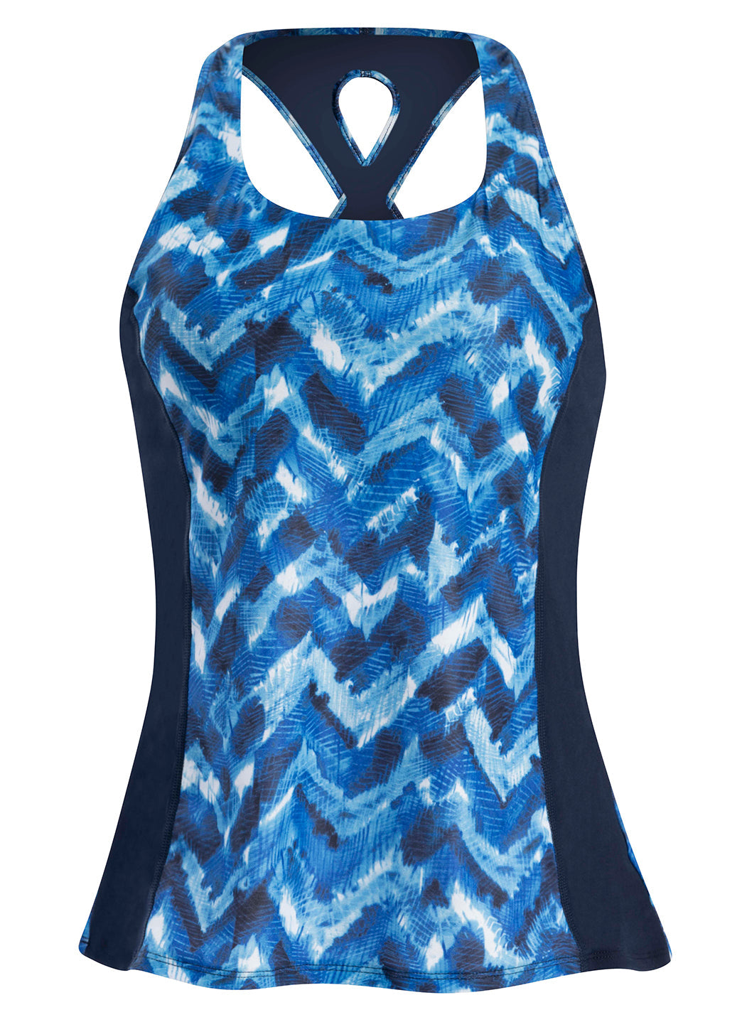 Dolfin Women's Aquashape Print Twist Back Tankini Top