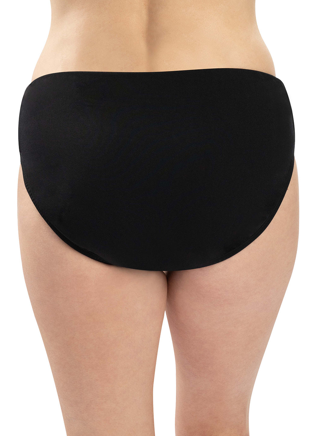 Dolfin Women's Aquashape Solid Mid-Rise Moderate Bikini Bottom