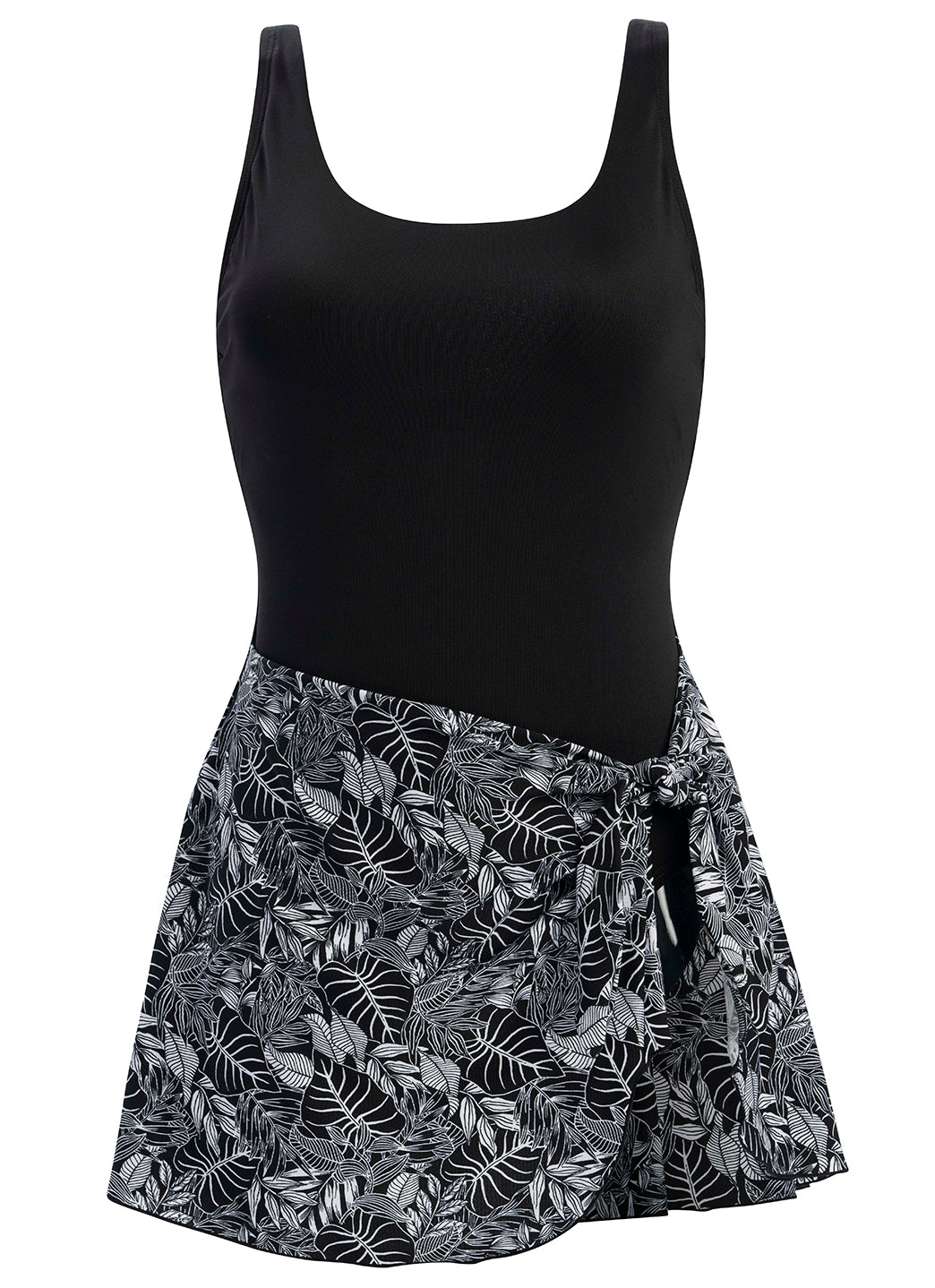 Dolfin Women's Aquashapre Printed Scoop Neck Swim Dress