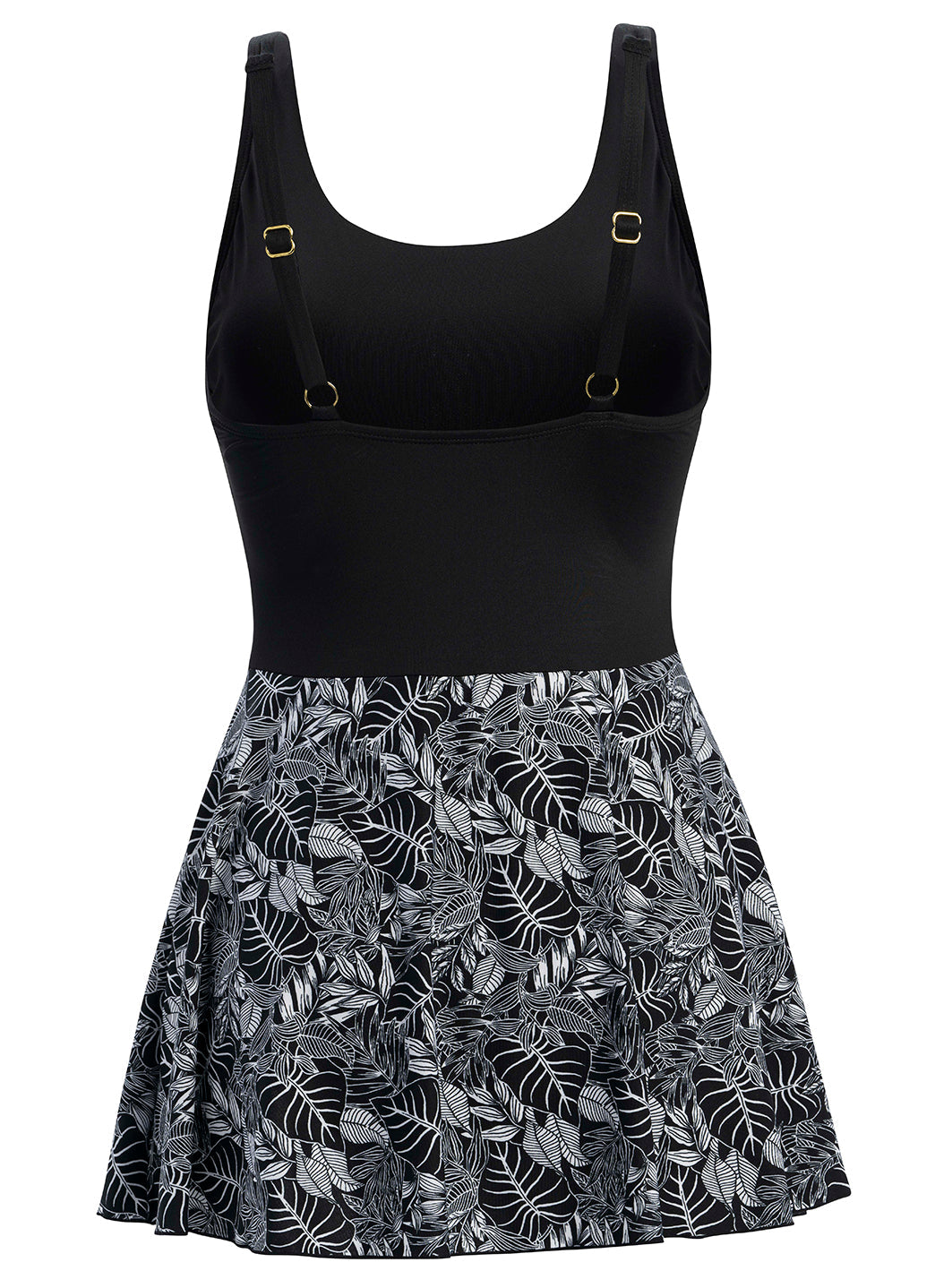 Dolfin Women's Aquashapre Printed Scoop Neck Swim Dress