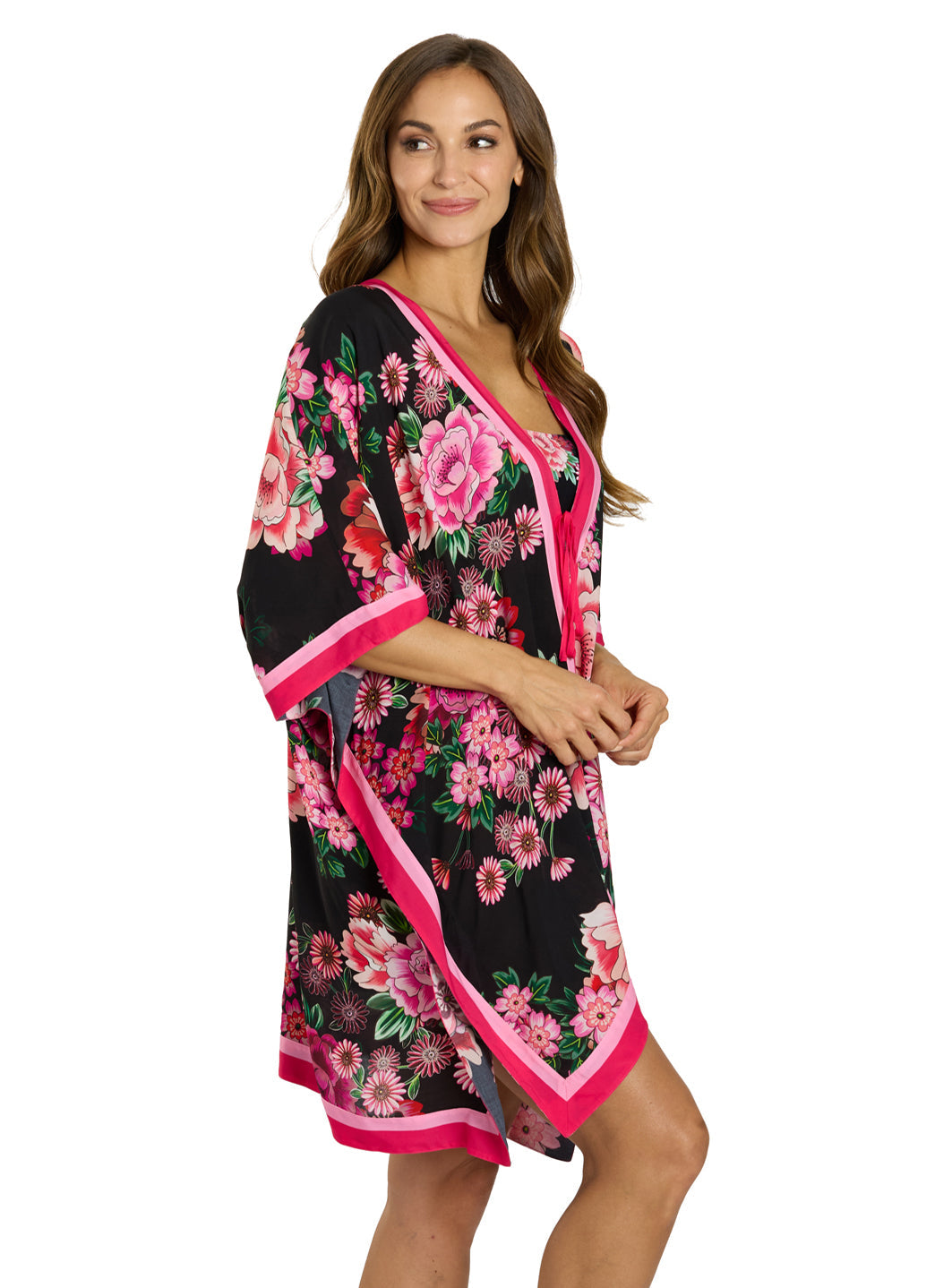 Johnny Was Women's Blum Short Kimono