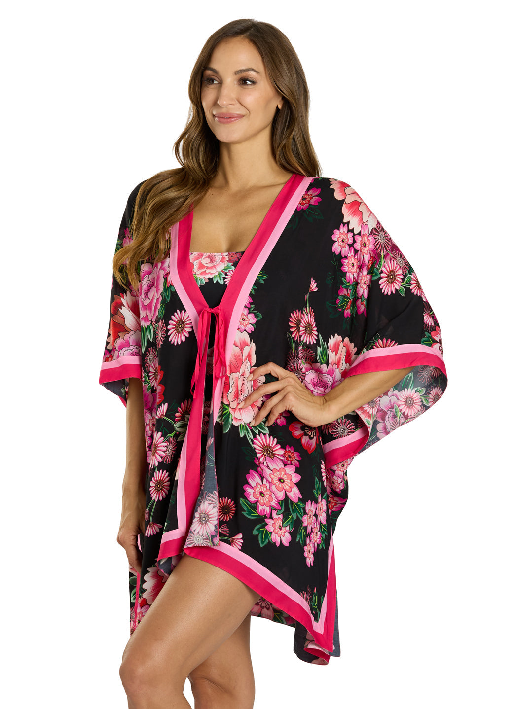 Johnny Was Women's Blum Short Kimono