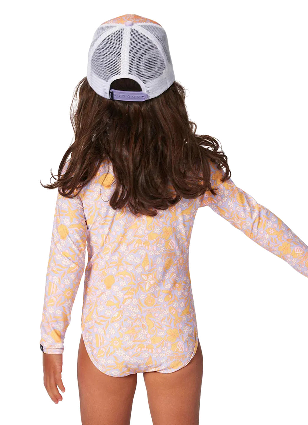 Rip Curl Girls' Rainbow Tide Long Sleeve Surfsuit (Toddler, Little Kid)