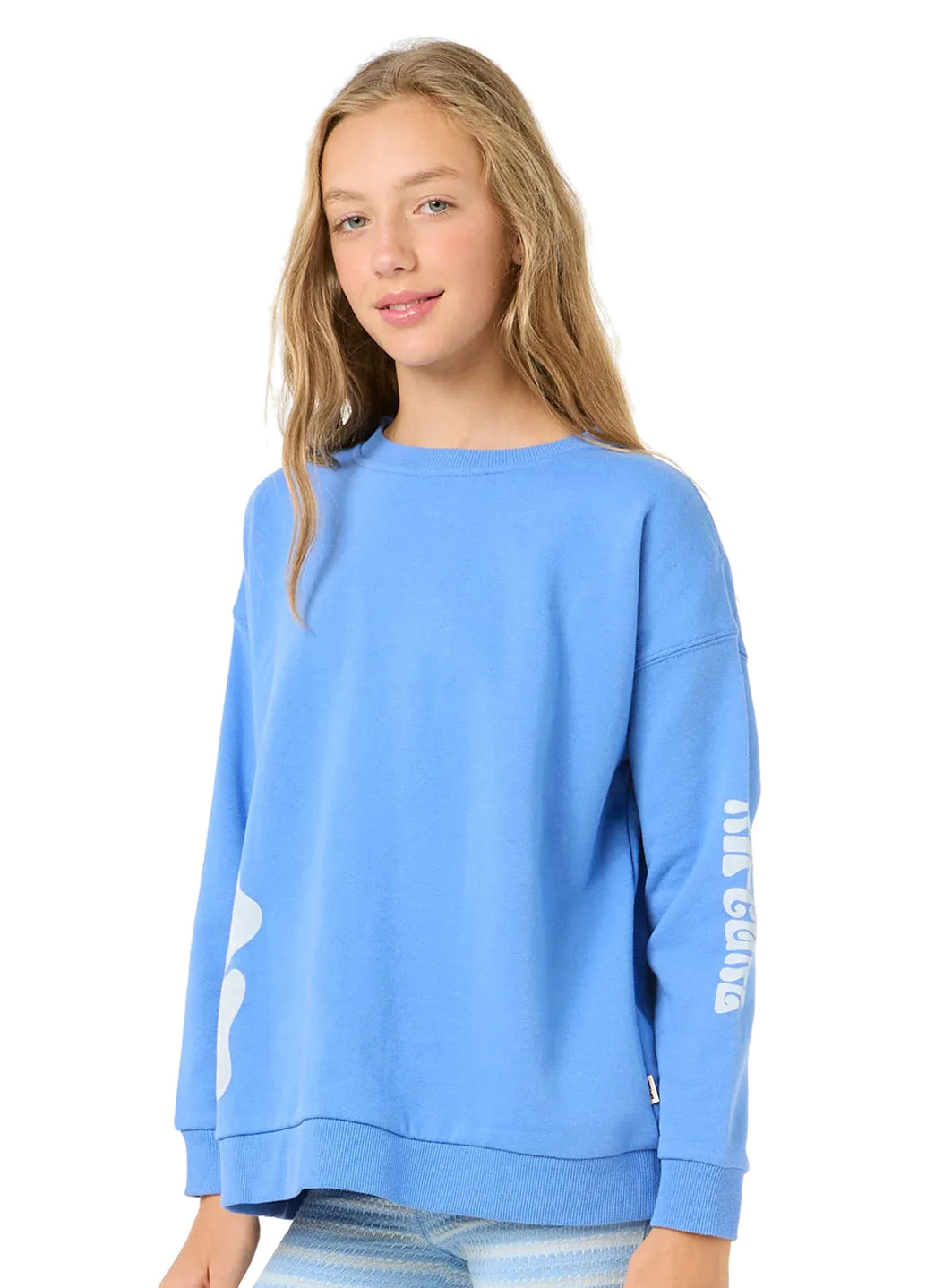 Rip Curl Girls' Bliss Crew Neck Sweatshirt (Big Kid)