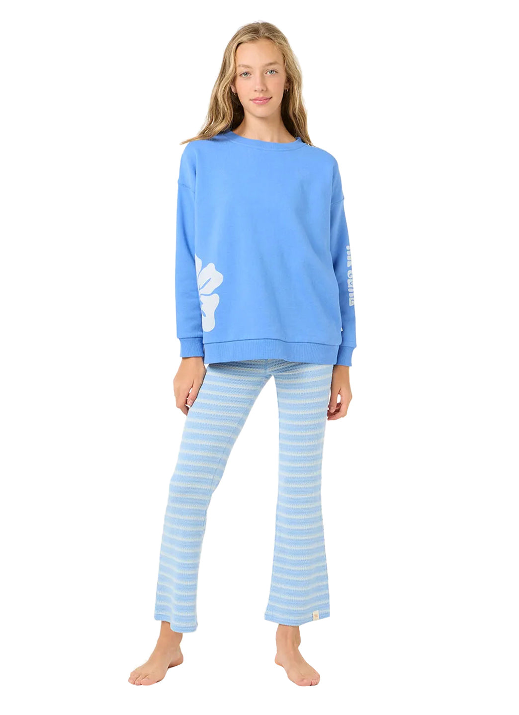 Rip Curl Girls' Bliss Crew Neck Sweatshirt (Big Kid)