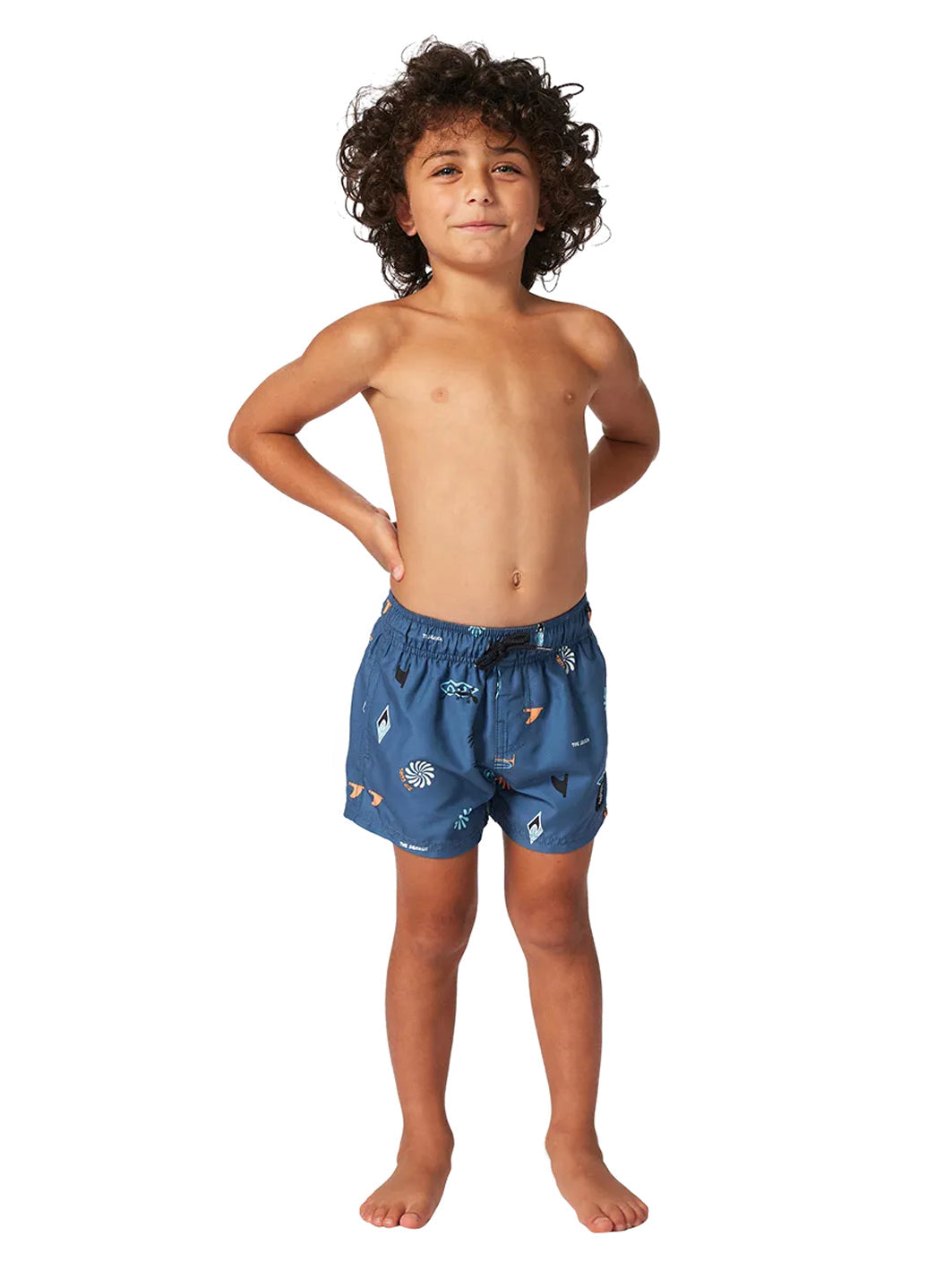 Rip Curl Boys' Grom Energy Volley Shorts (Toddler, Little Kid)