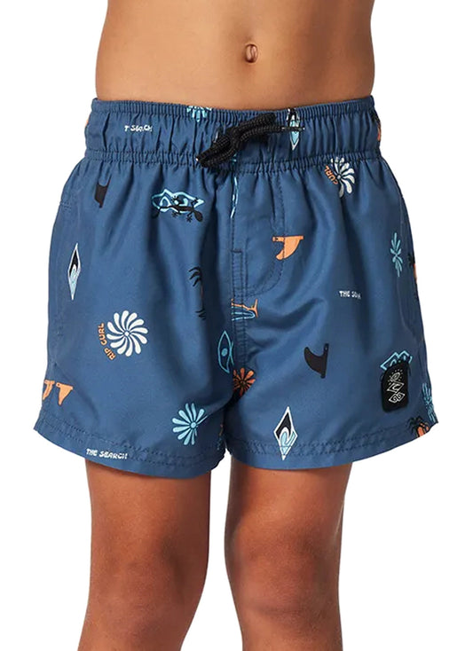 Rip Curl Boys' Grom Energy Volley Shorts (Toddler, Little Kid)